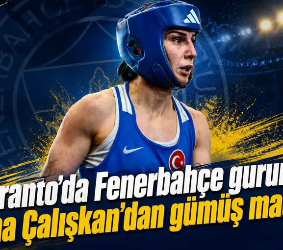 Taranto’da Fenerbahçe gururu: Sema Çalışkan’dan gümüş madalya