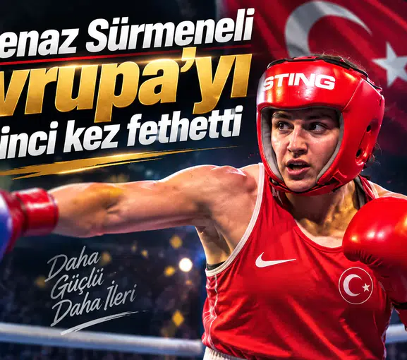 Busenaz Sürmeneli Avrupa’yı ikinci kez fethetti
