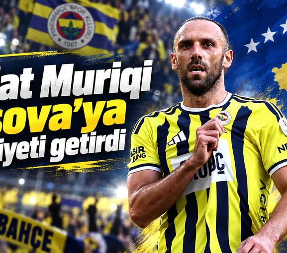 Vedat Muriqi Kosova’ya galibiyeti getirdi