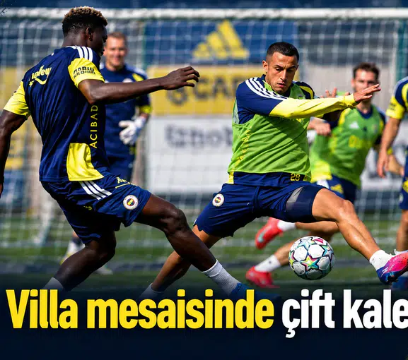 Aston Villa mesaisinde çift kale prova