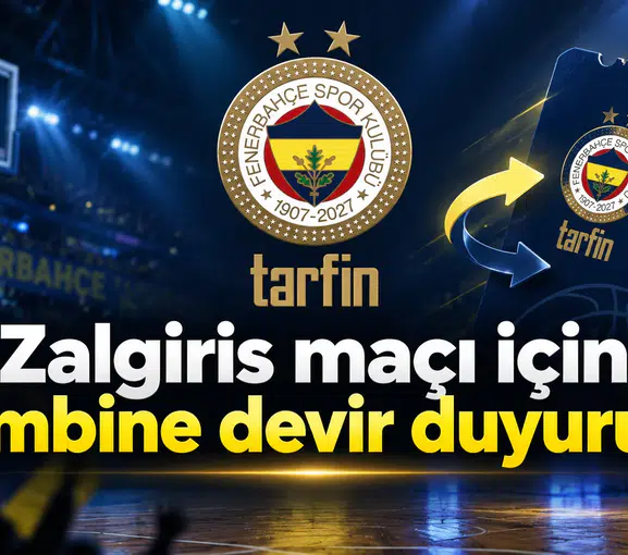 Zalgiris maçı için kombine devir duyurusu