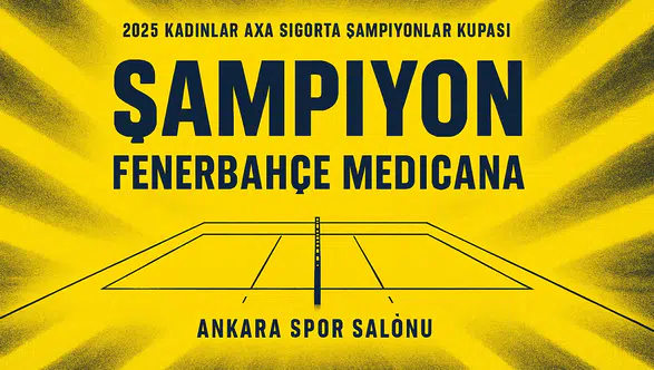 Fenerbahçe Medicana pes etmedi, kupayı aldı!