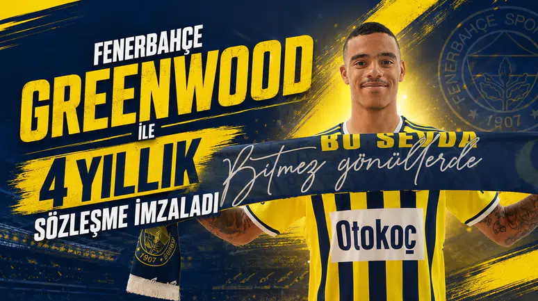Fenerbahçe Greenwood ile 4 yıllık sözleşme imzaladı